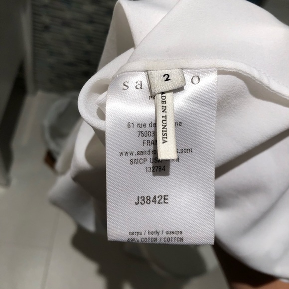 Sandro White Lace Skirt - Picture 5 of 8